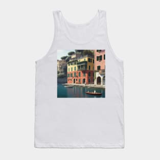 Portofino on the Ligurian Sea Tank Top